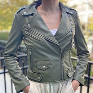 REBECCAMINKOFF leather jacket
